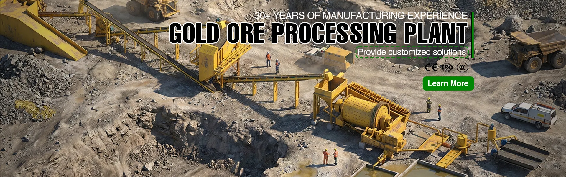 Gold Ore Processing Plant Line