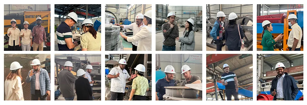 Global Clients Visiting Sinolion Machinery Factory